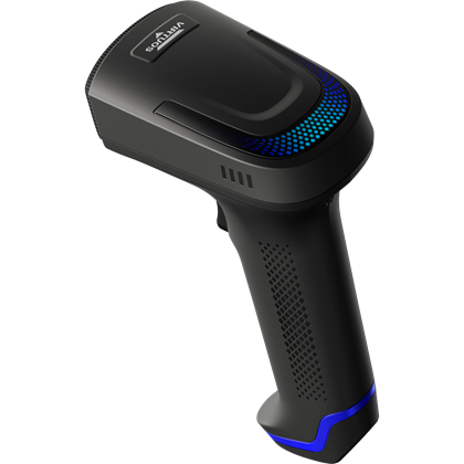 CCD 2D čtečka Virtuos HT-851A, USB, bez stojánku, černá  EHE0019 2