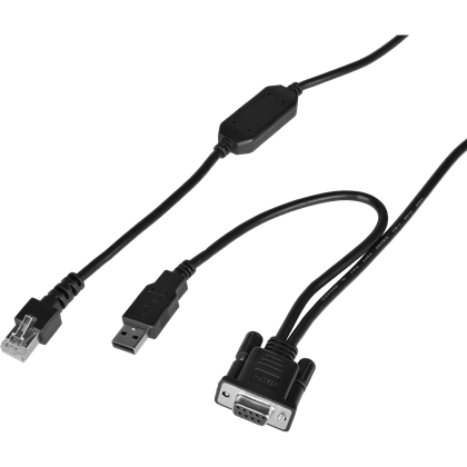 Kabel RS-232 pro čtečku Virtuos HT-851A, černý
