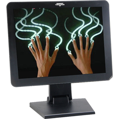 15'' LCD BMonitor BM-1500, dotykový, kapacitní, HDMI, VGA, USB  EAPOSM0001 5