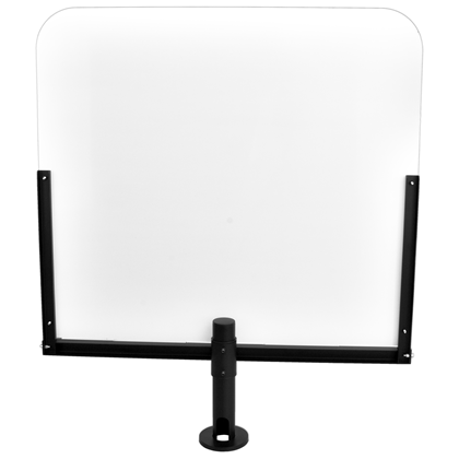 Ochranná clona z plexiskla s kovovým stojanem, nastavitelná výška  EAX2061 2