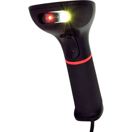 CCD 2D čtečka Virtuos HT-855A, RS-232, stojánek, černá  EHE0006 4