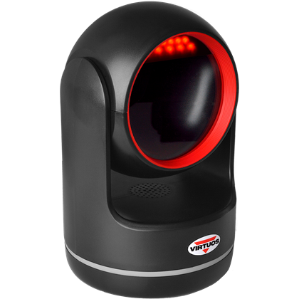 CCD 2D čtečka Virtuos HT-861A, stacionární, USB, černá  EHE0009 2