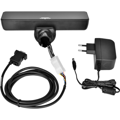 VFD zákaznic. displej Virtuos FV-2030B 2x20 9mm, serial, černý  EJG1005 3