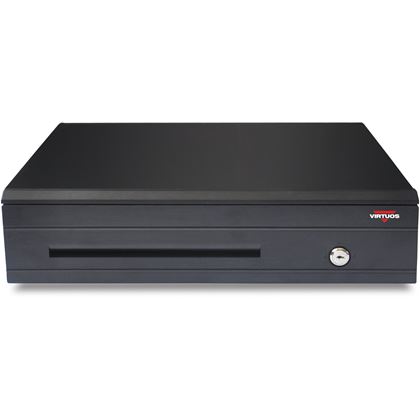 Pokladní zásuvka C425 - bez kabelu, kovové držáky, 5-9V, černá  EKN0114 2