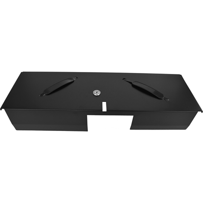 Kovový uzamykatelný kryt pro FT-460xx, SK-500, černý