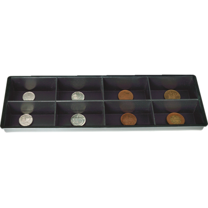 Náhradní plastový mincovník pro samostatný plastový pořadač 4/8