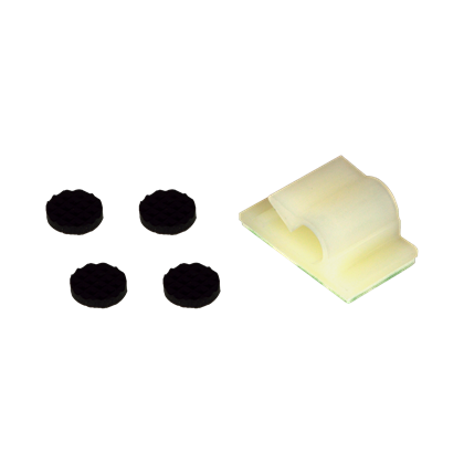 Sada – nalepovací nožičky a držák kabelu pro LCD a VFD displeje Virtuos