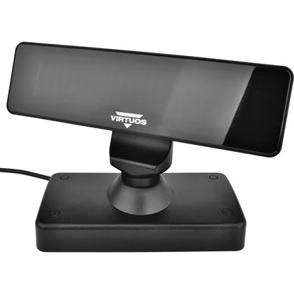 VFD zákaznický displej Virtuos FV-2030B 2x20 9mm, USB, černý  EJG1003 6