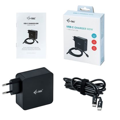 Napájecí zdroj i-tec USB-C + USB-A Port 12 W  IBZ0041 3