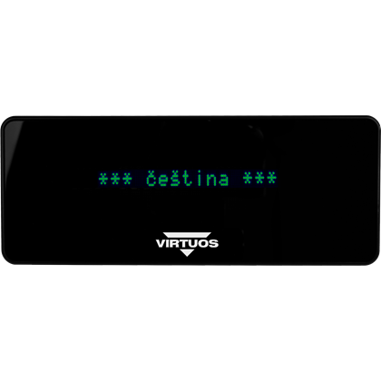 VFD displej zákaznický 20x2 pro BPOS BP-1588, černý