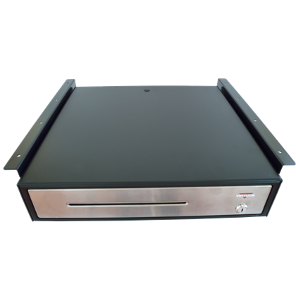 Držáky pro zavěšení pokladní zásuvky C420/C425/C430/S-410, černé  EKN9006 3