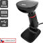 CCD 2D čtečka Virtuos HT-855A, USB, stojánek, černá